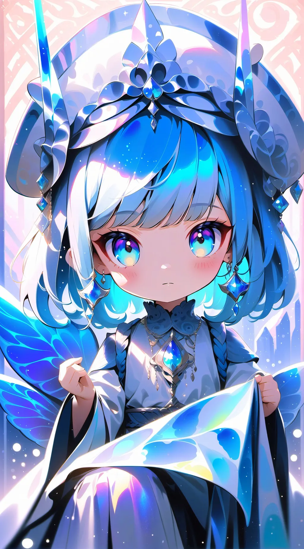 ai character: iris background