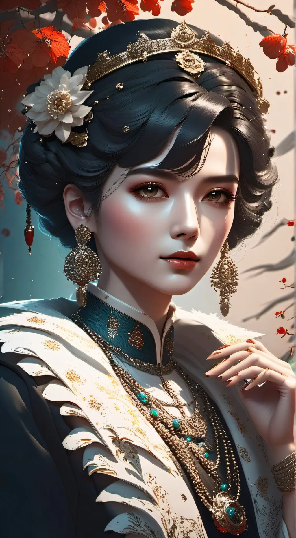 ai character: emma background