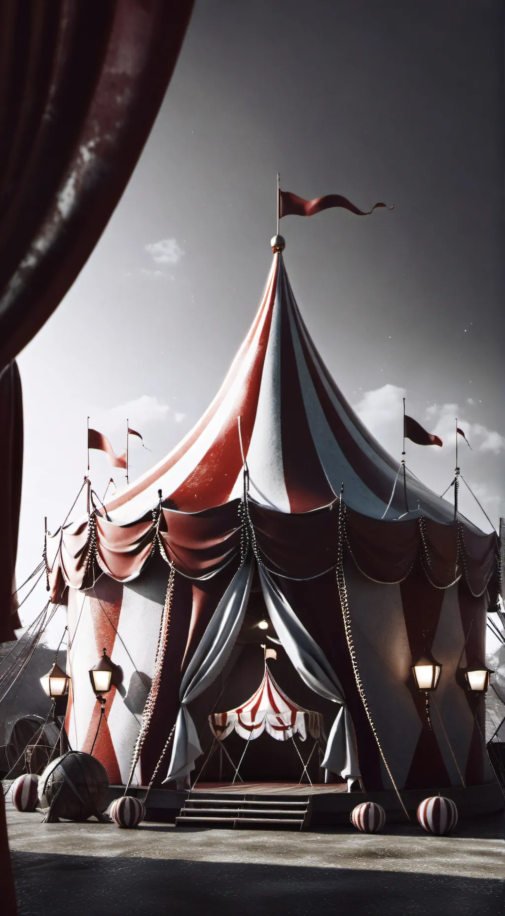 ai character: ♡CIRCUS TROUPE!♡ background