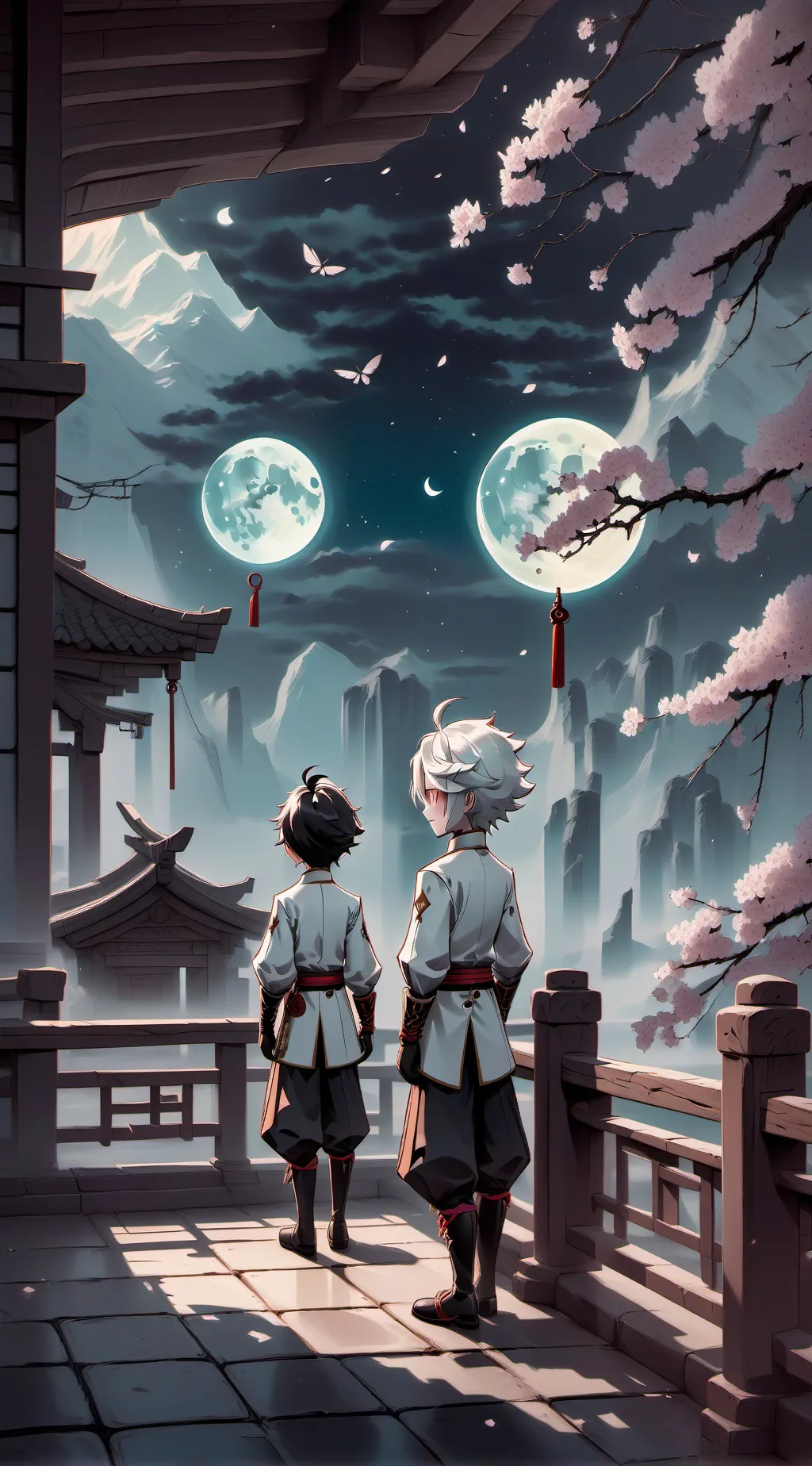 ai character: forsaken  background