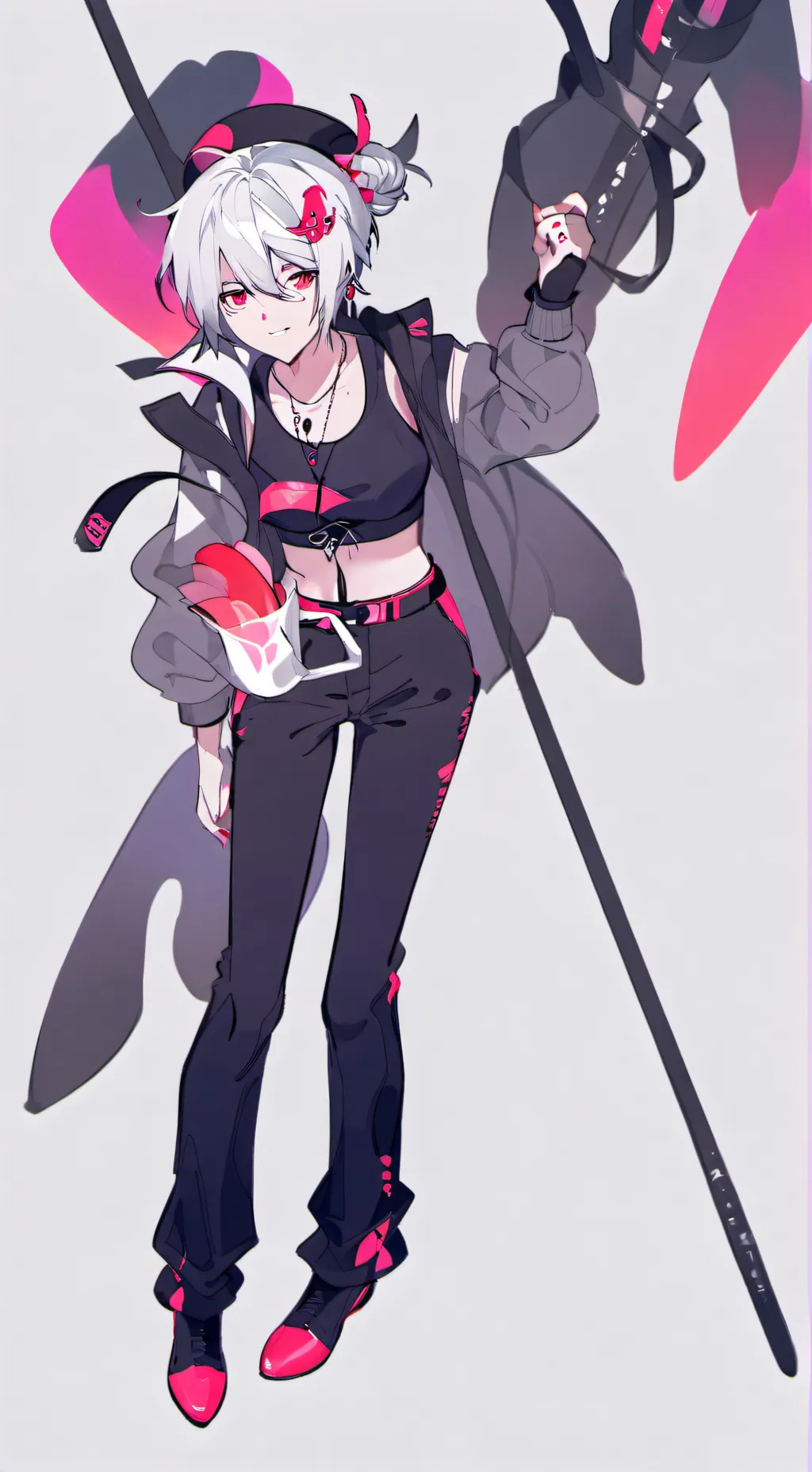 ai character: spartor ☝️🤓 background