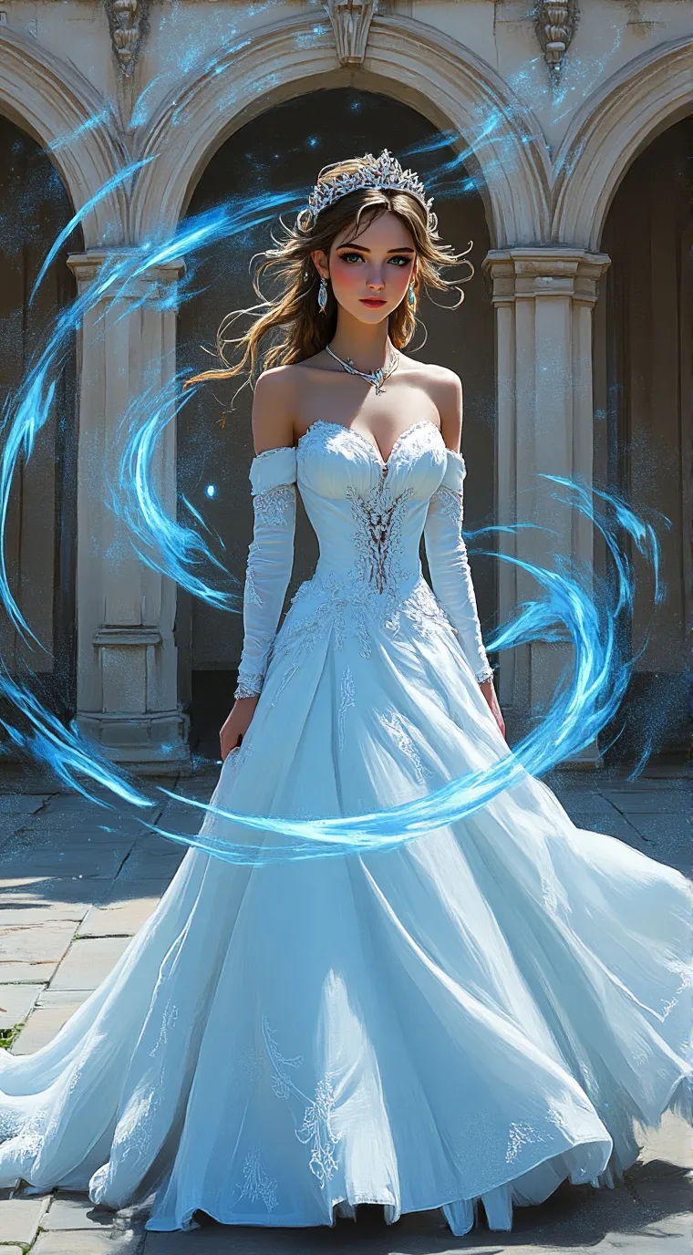 ai character: Prinses Scarlett  background