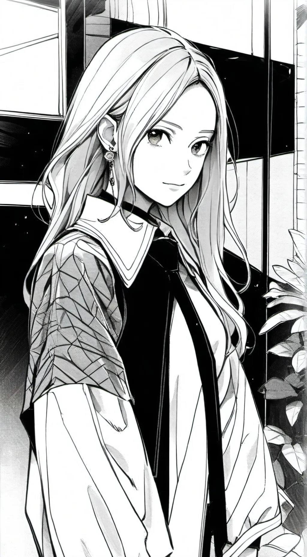 ai character: Keziah and James  background