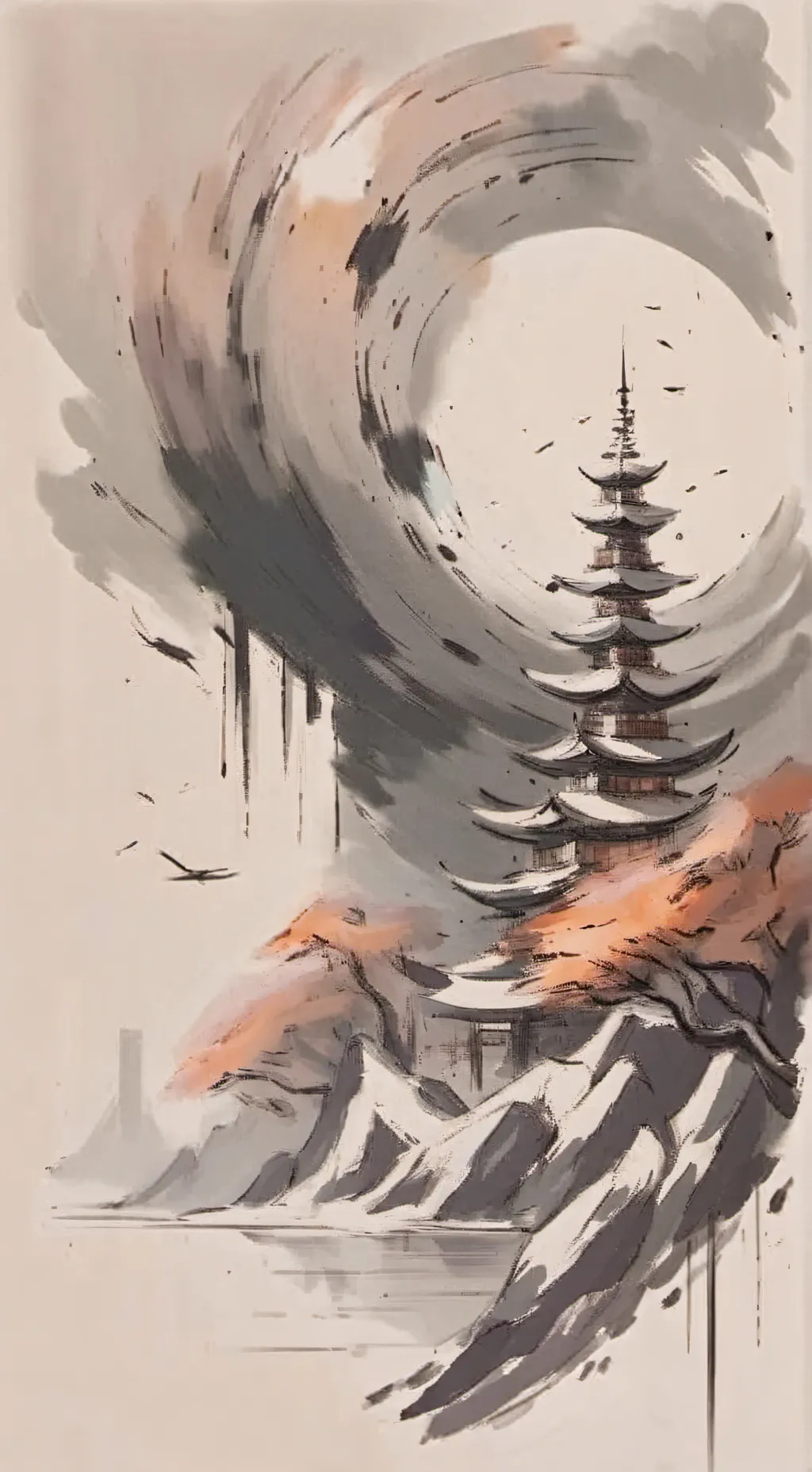 ai character: Pizzaburger background