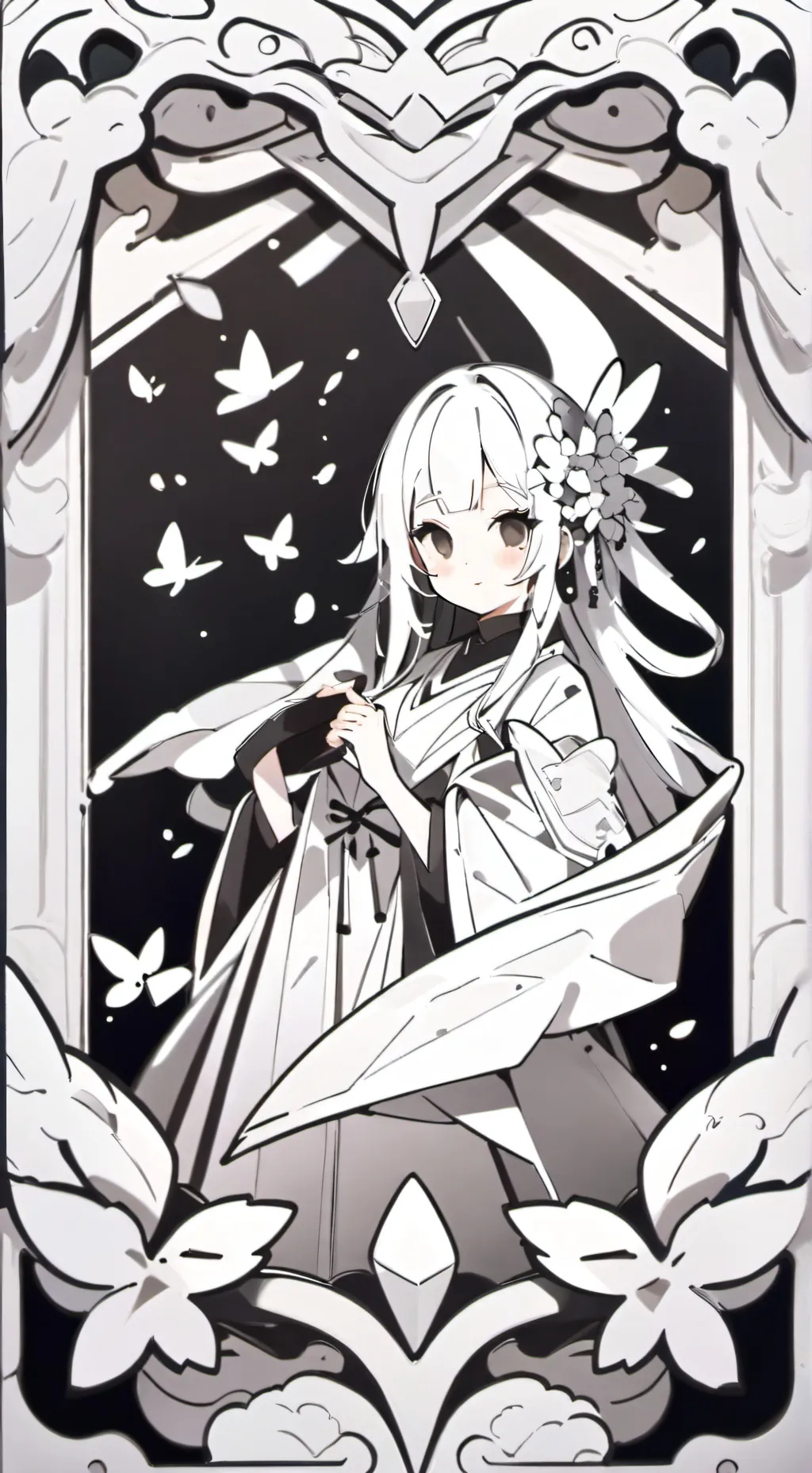 ai character: Creepy Man background