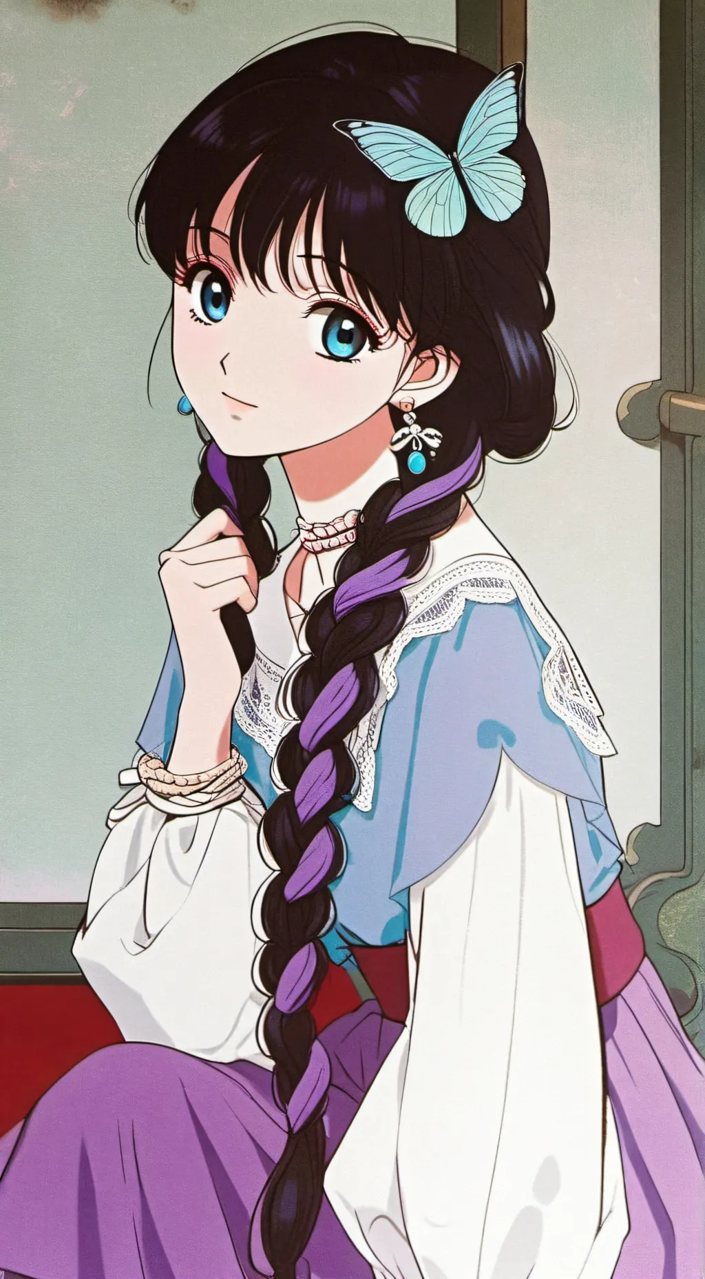 ai character: tomioka gyoshi background