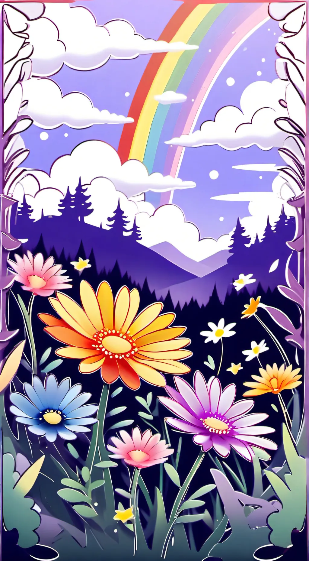 ai character: there new toon dw background