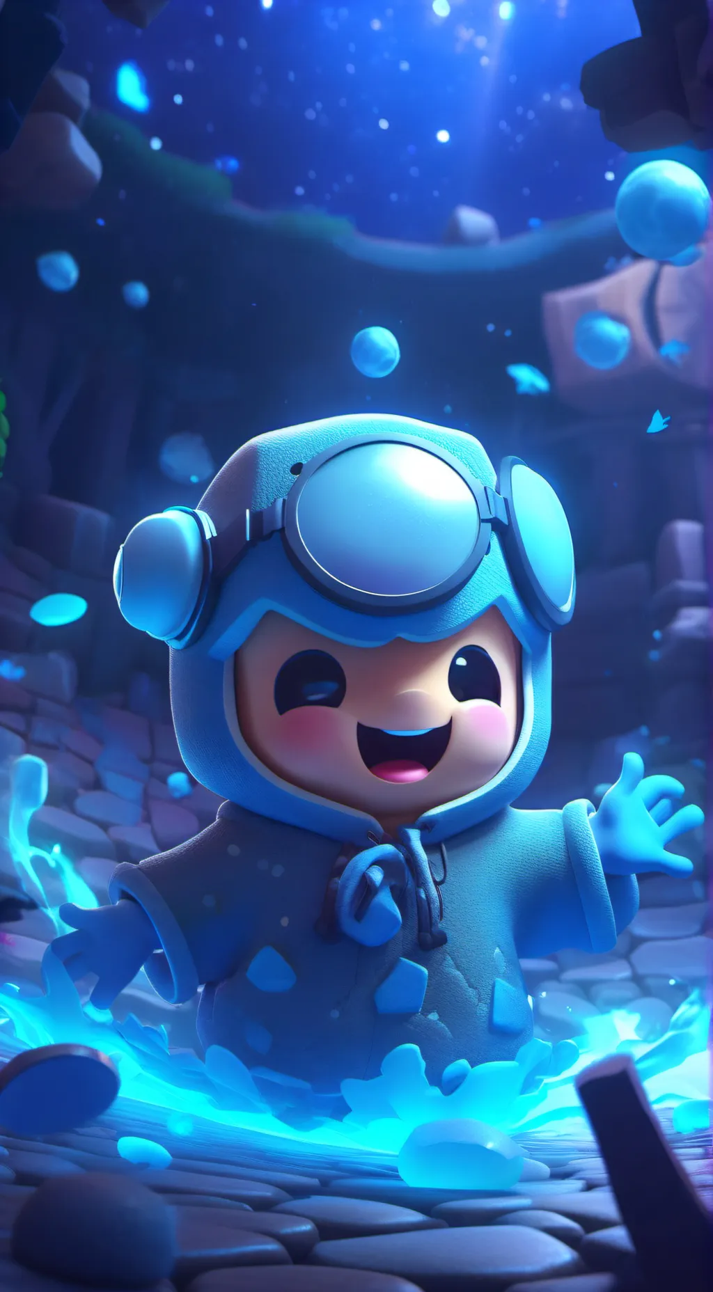 ai character: Roblox maxi background