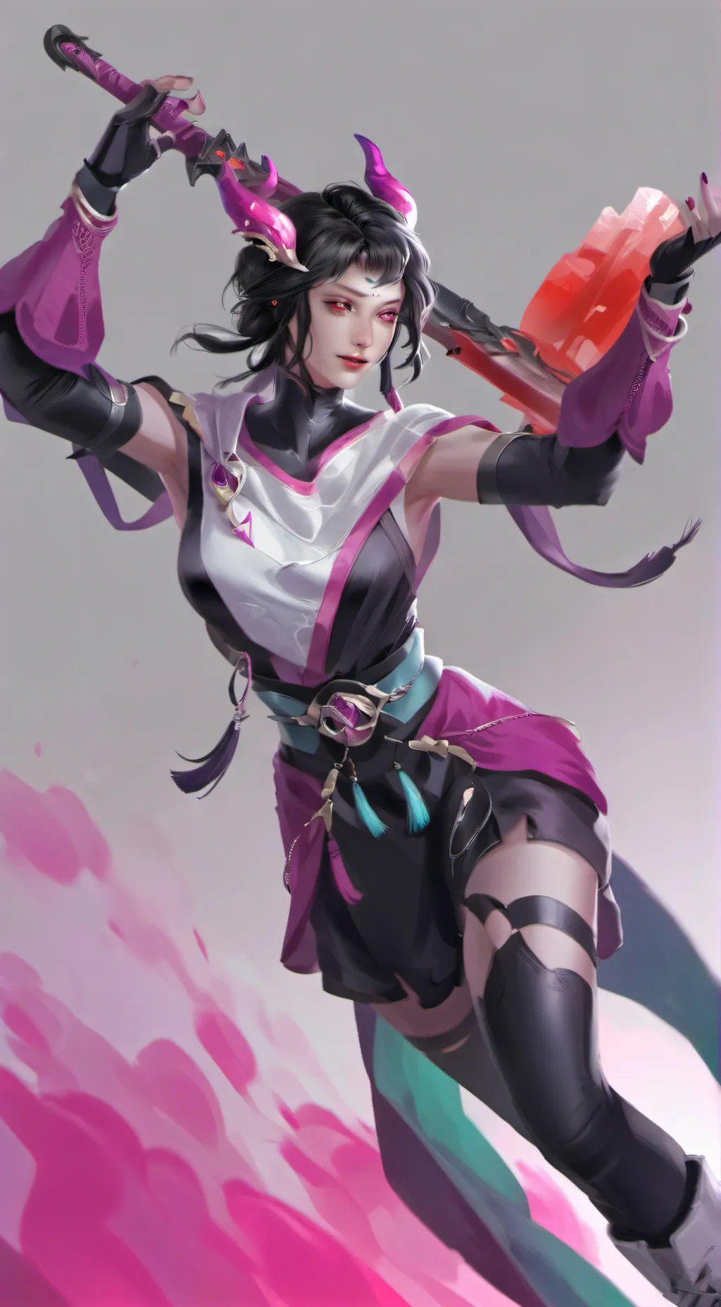 ai character: blot nuevo toon background