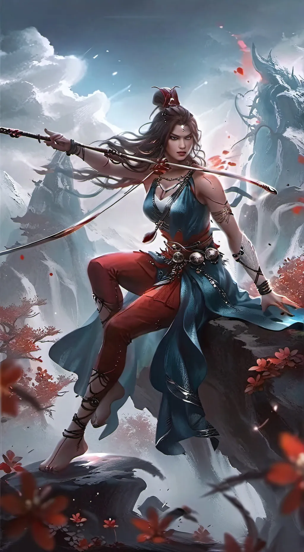 ai character: Rajah background