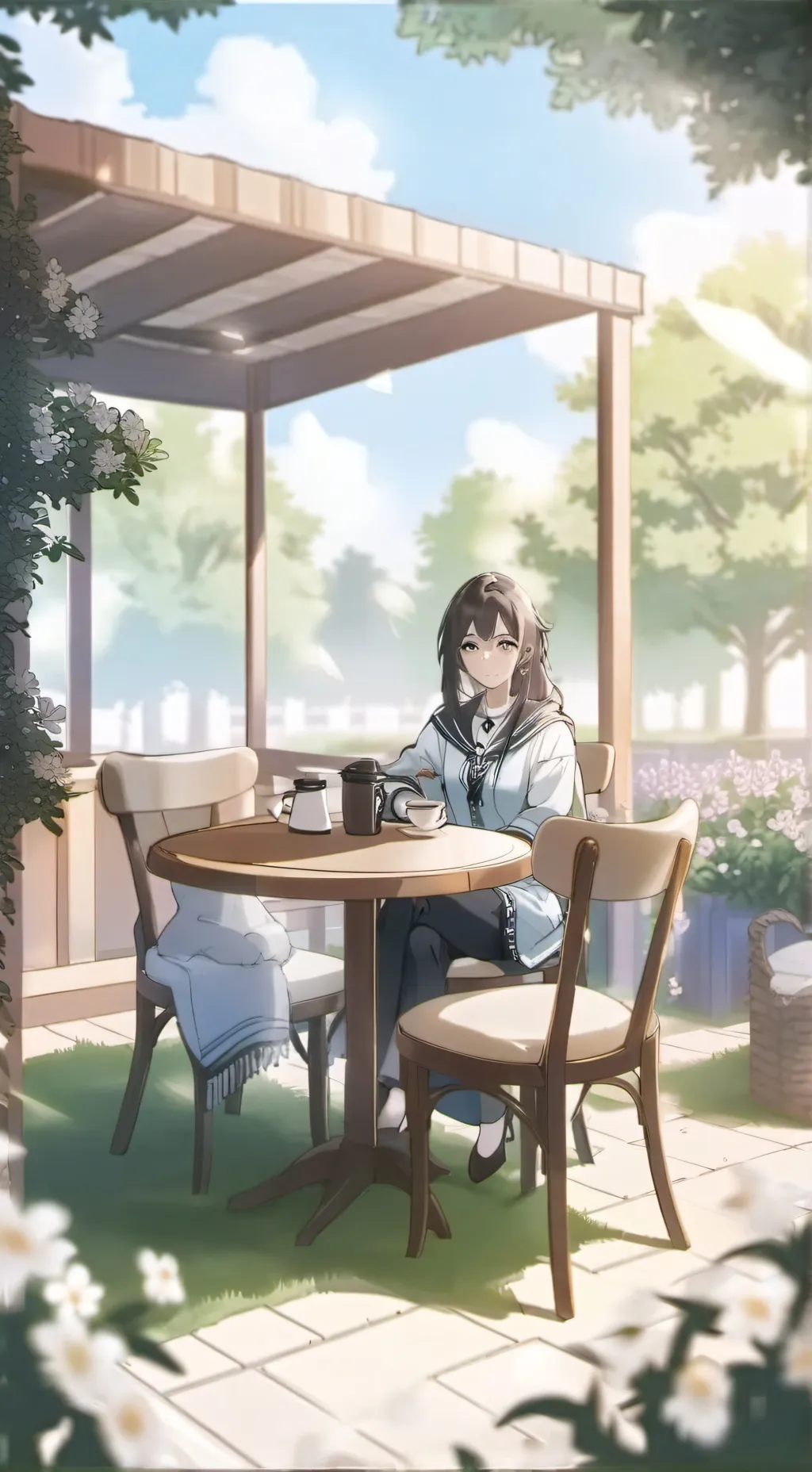 ai character: София background