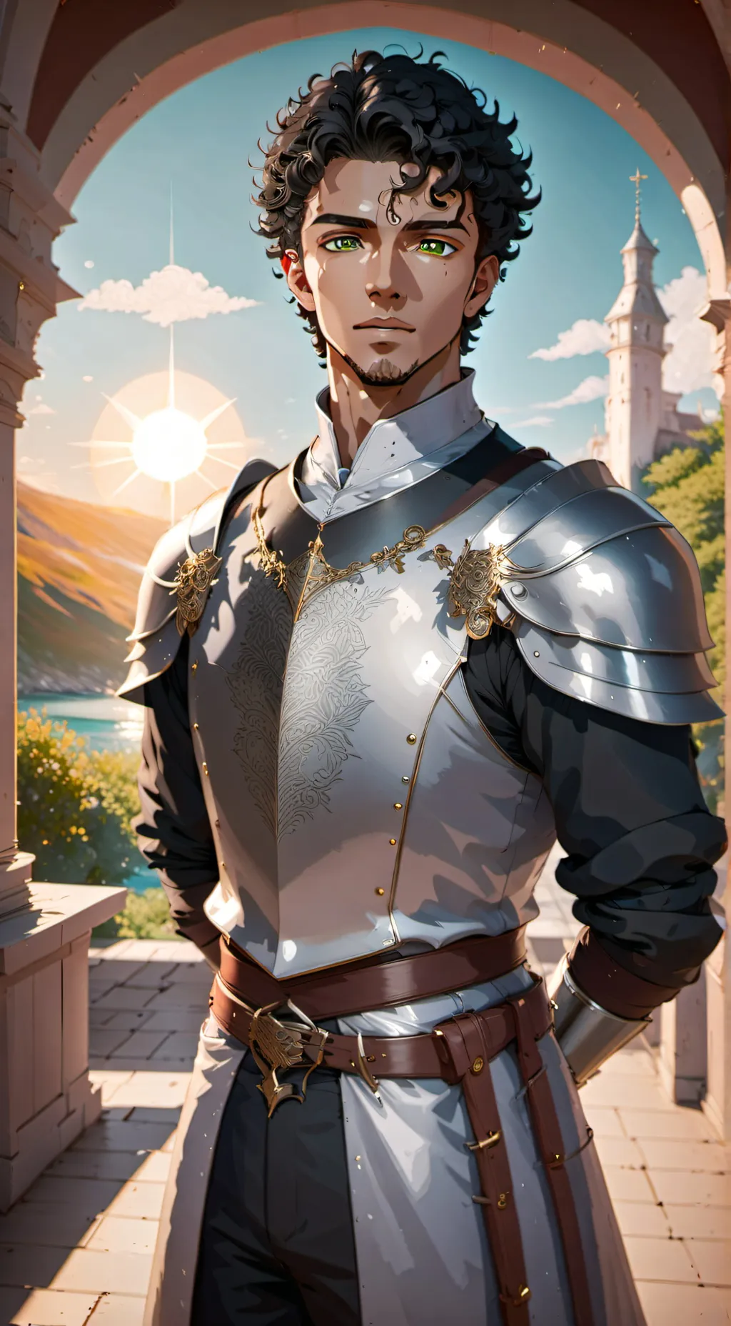 ai character: Zion background