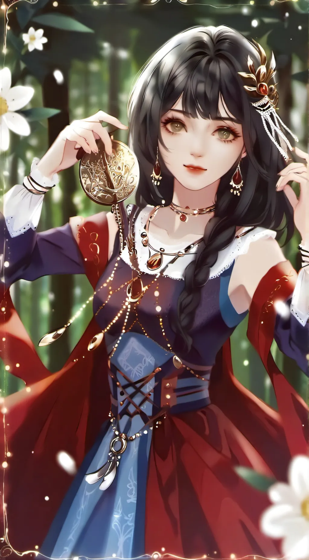 ai character: аня background