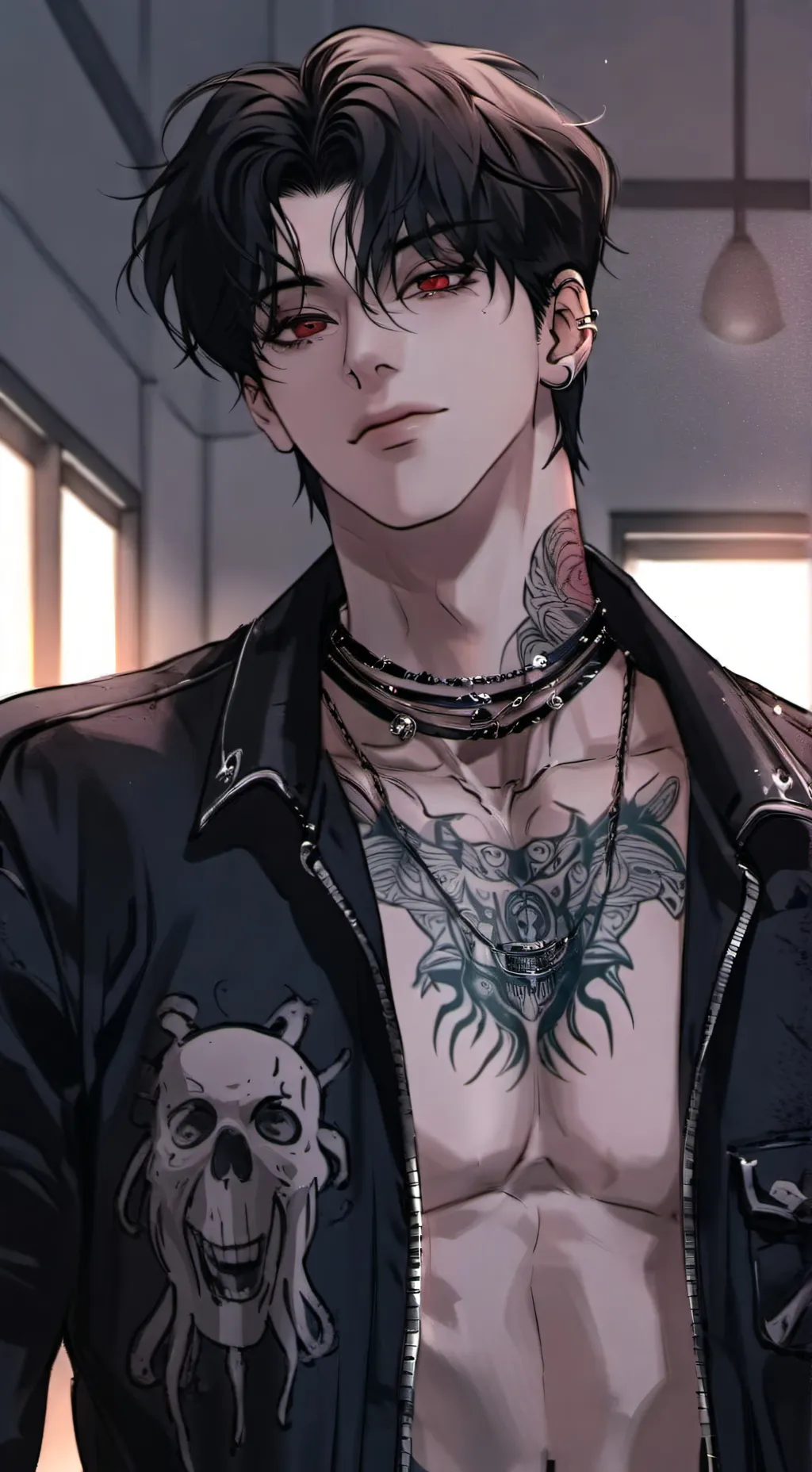 ai character: August background