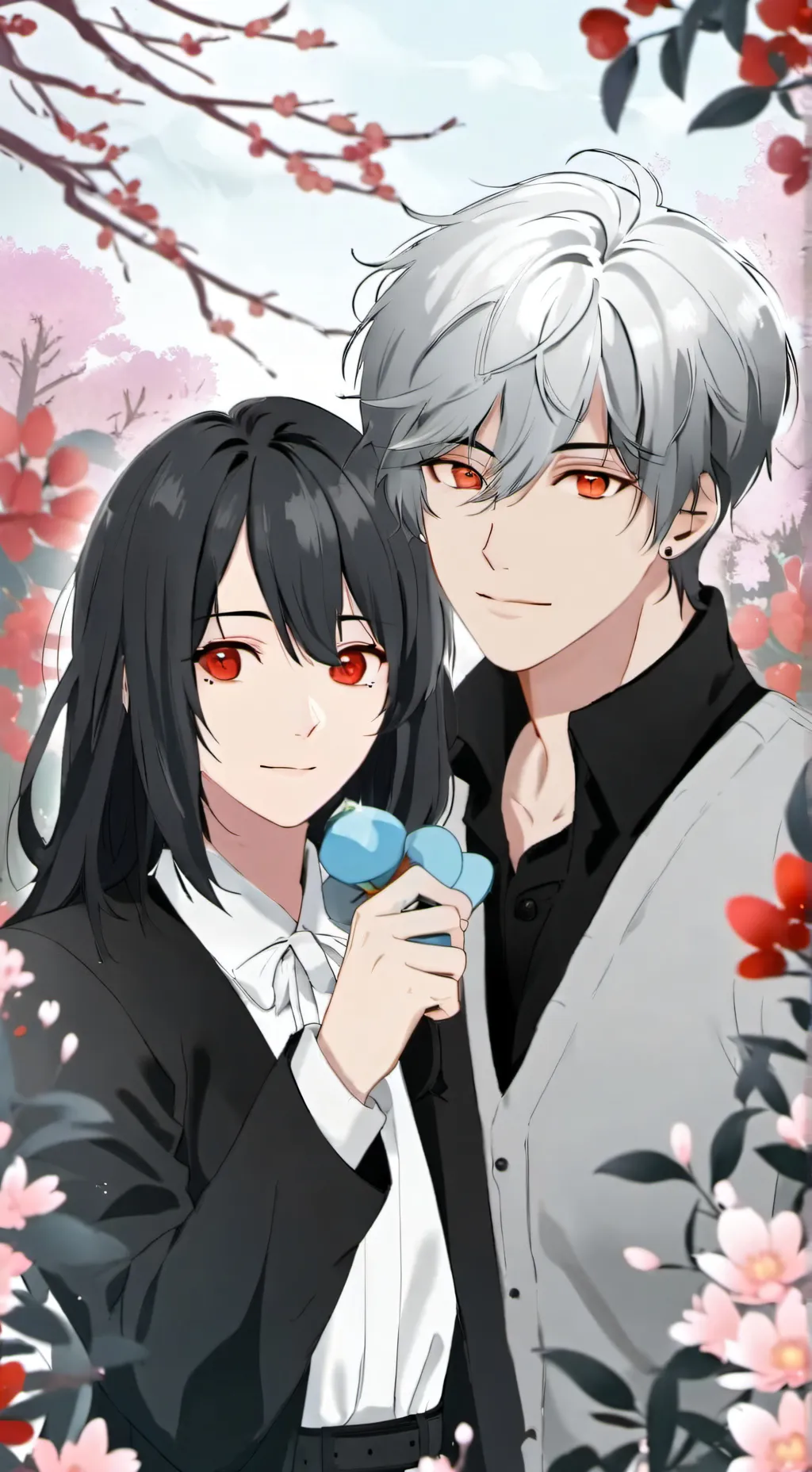 ai character: Luke and Lucky  background