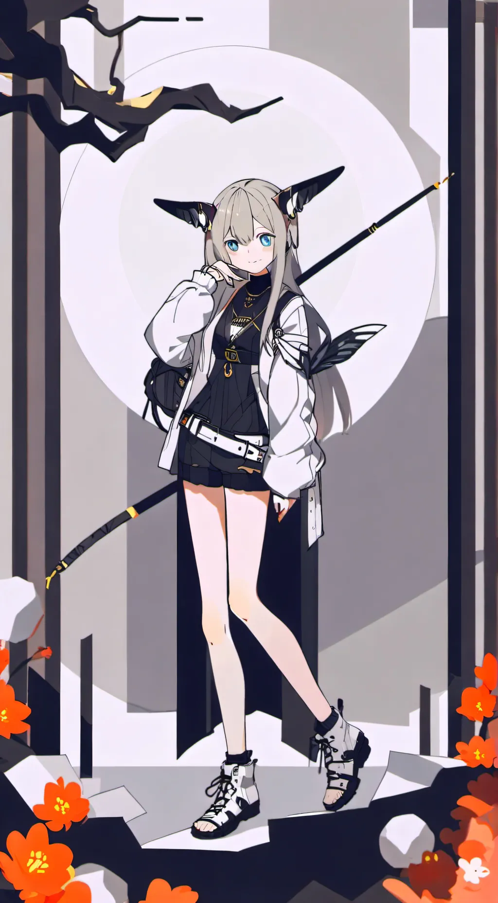 ai character: ex 😈 background