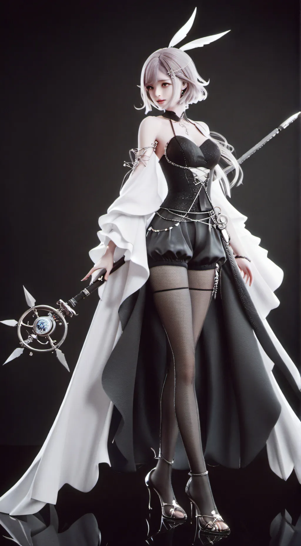 ai character: Dedicada pa GHOST😎 background