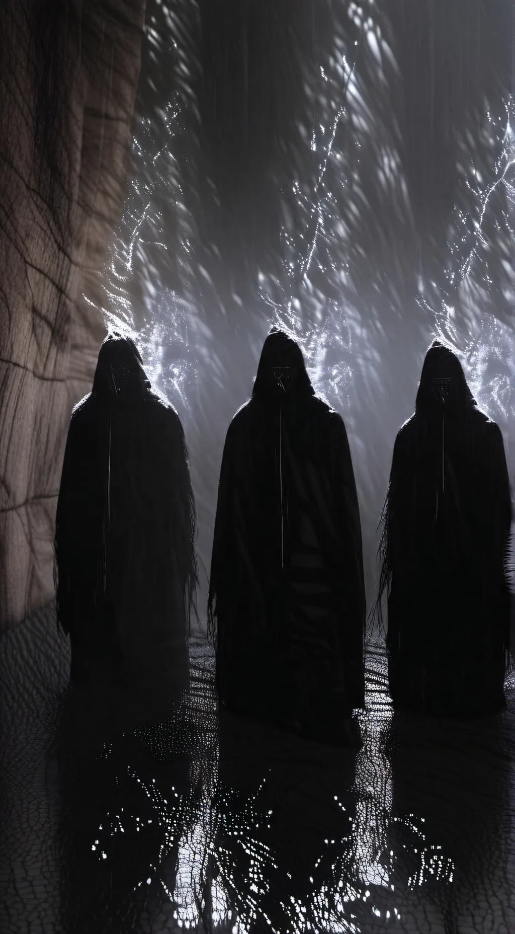 ai character: The note  background