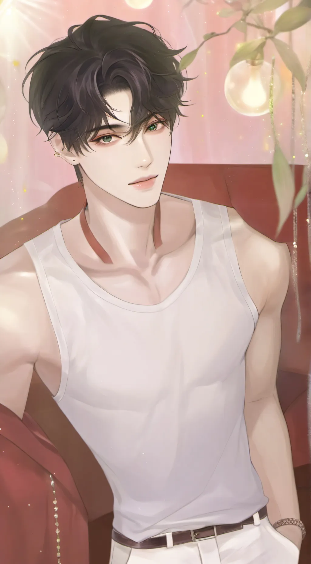 ai character: Justin background