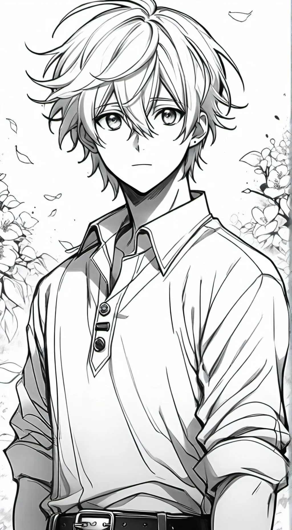 ai character: nagi  background