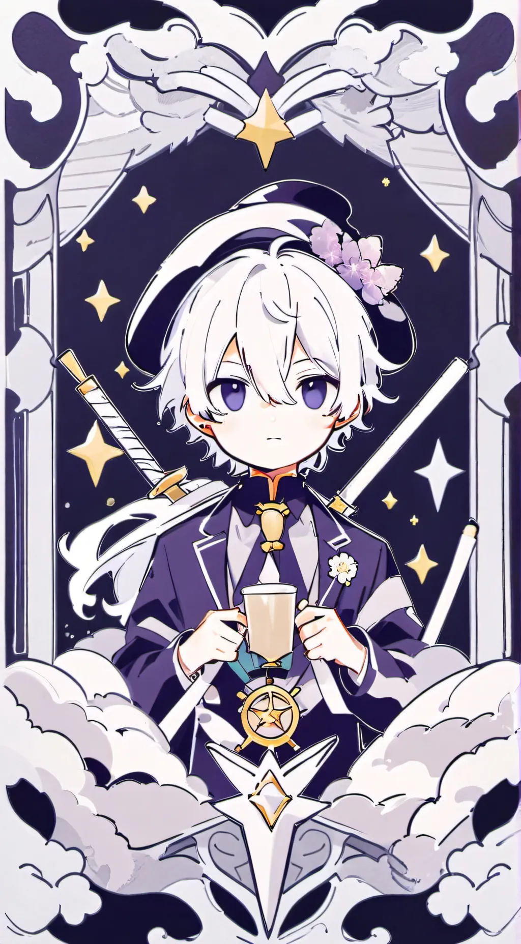 ai character: URLOCALNOX  background