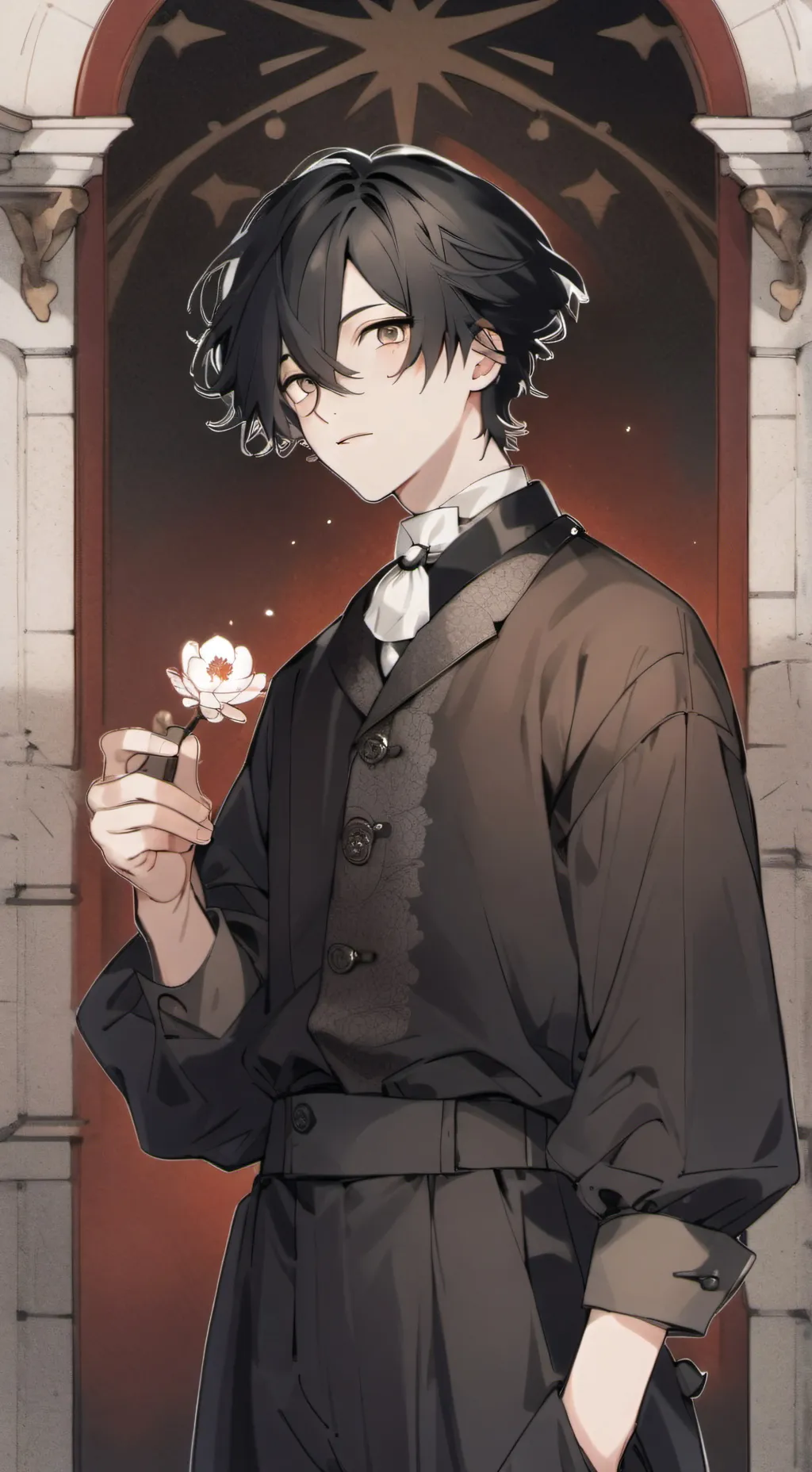 ai character: Leo background