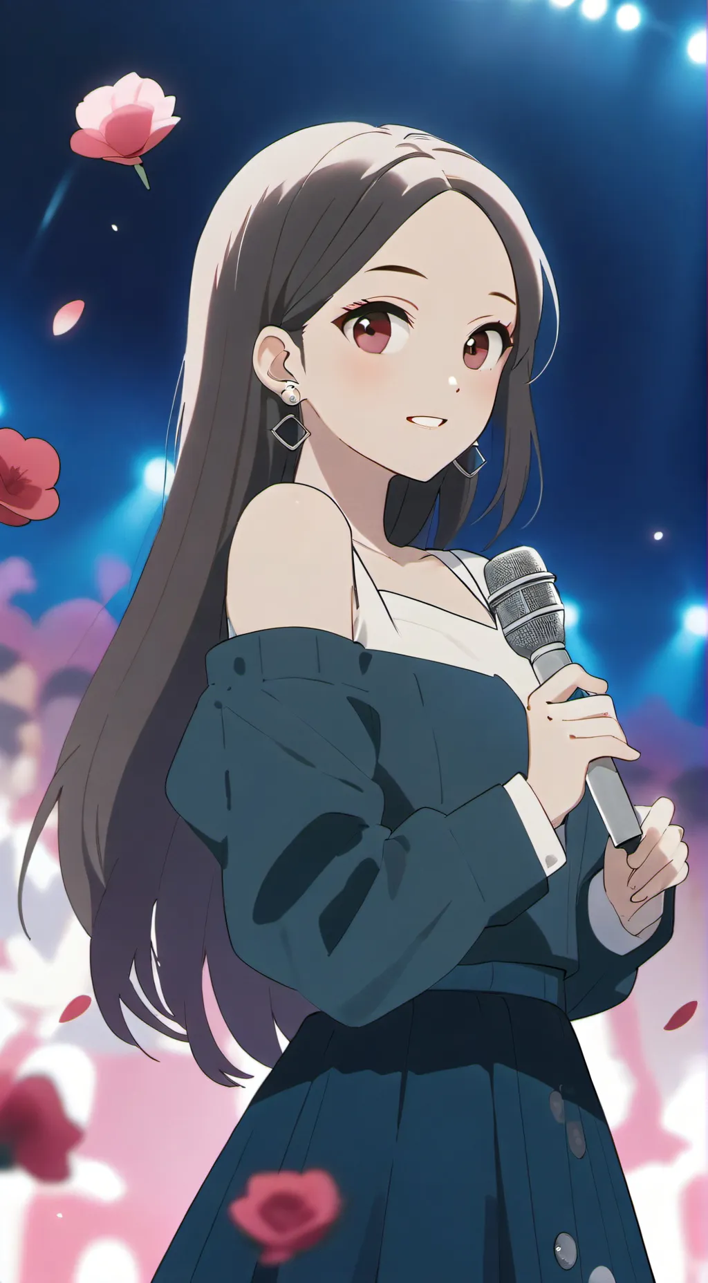 ai character: lily background