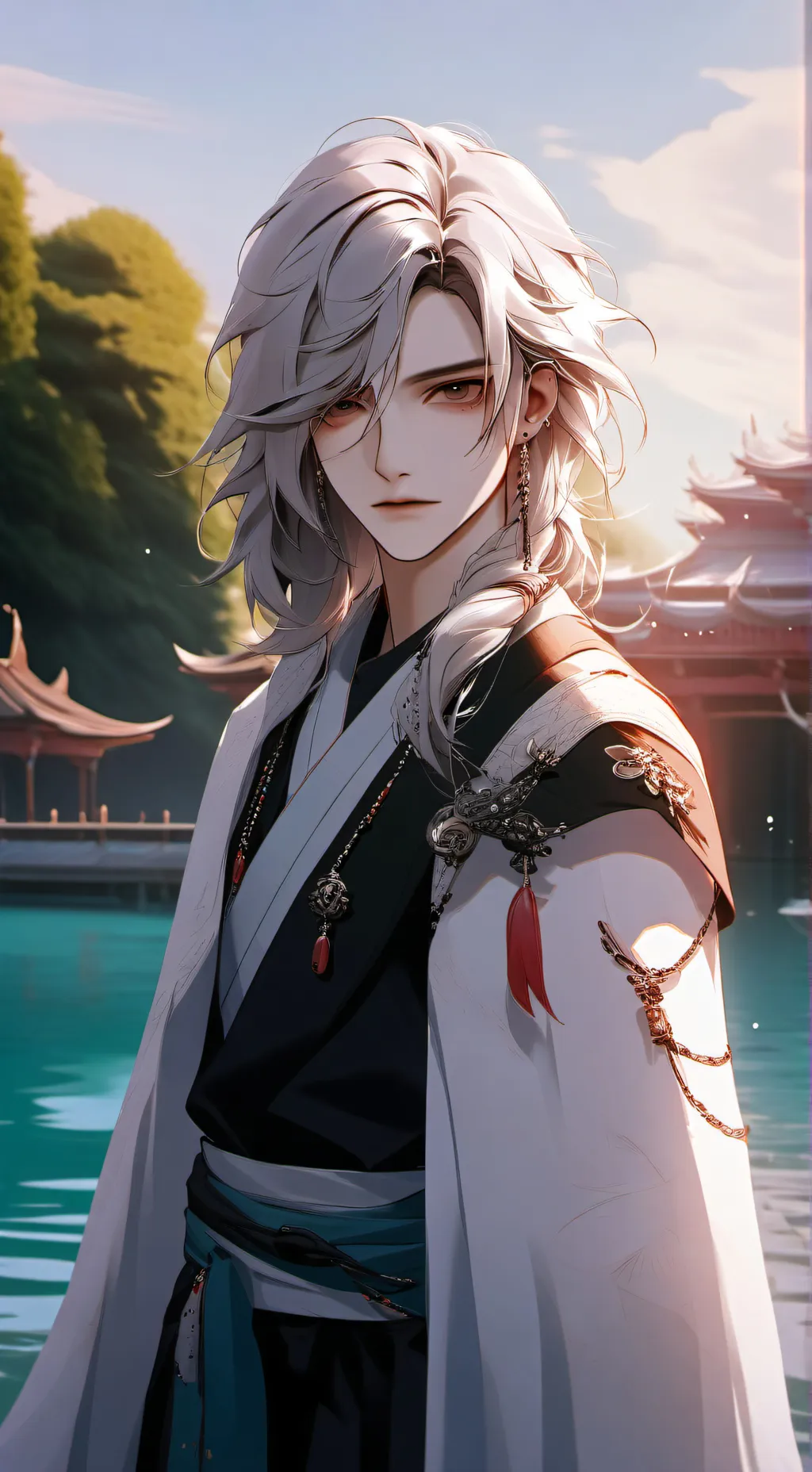 ai character: my gay friend  background