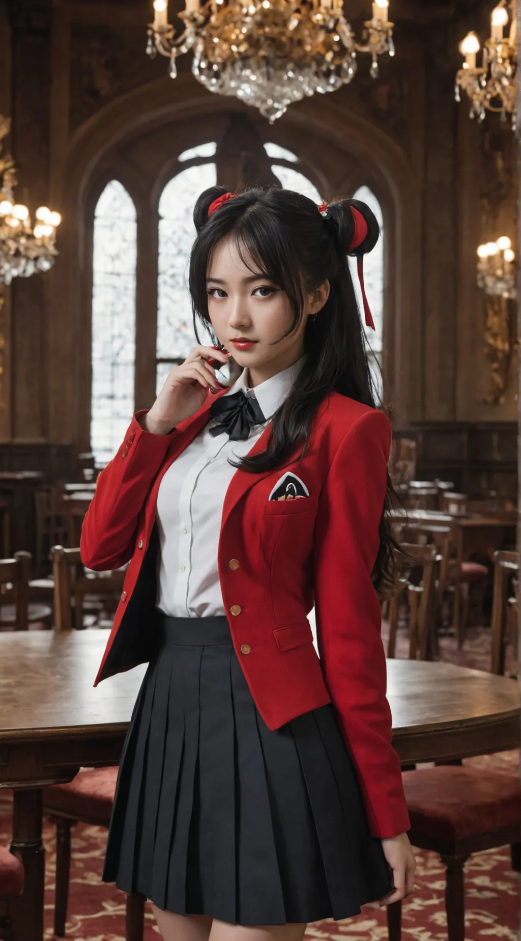 ai character: Yumeko Kawamoto background