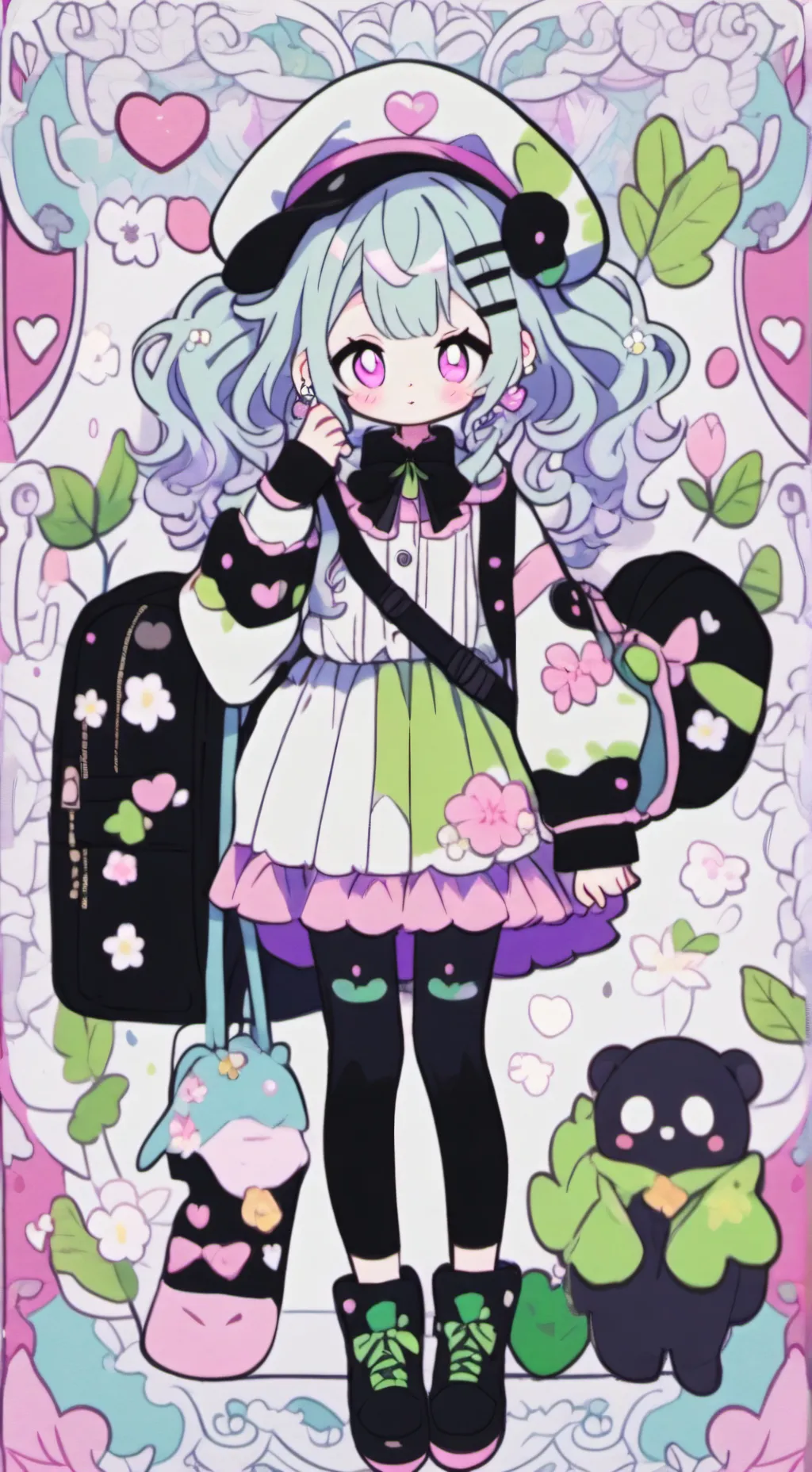 ai character: BTS💟 background