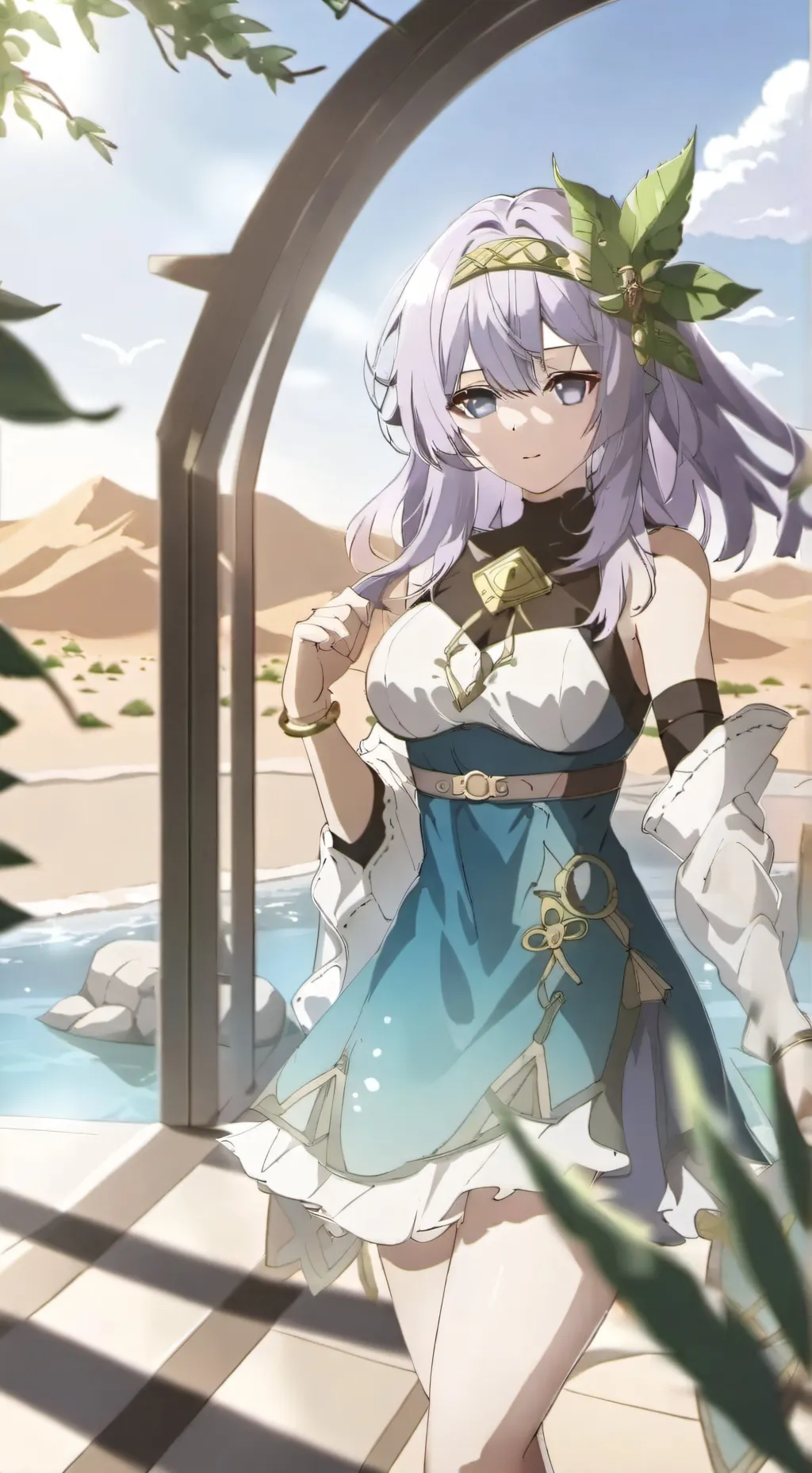 ai character: 🏜Lily🏜 background