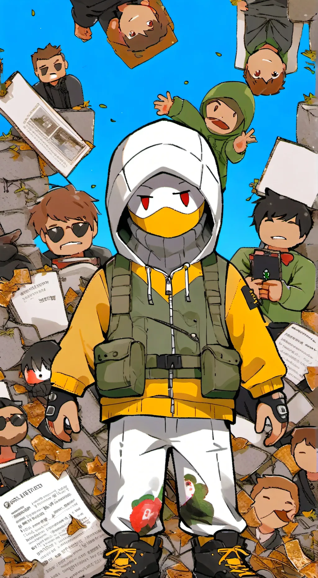 ai character: Maxi background