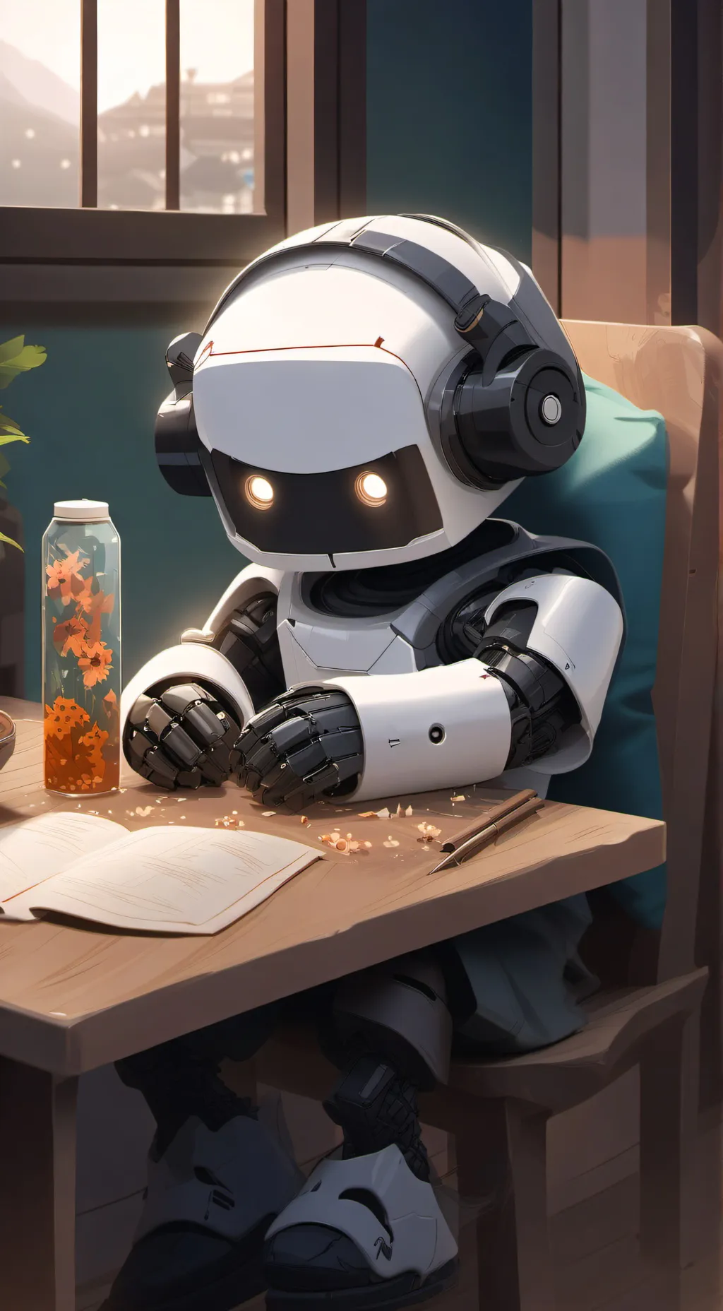 ai character: blitzy background