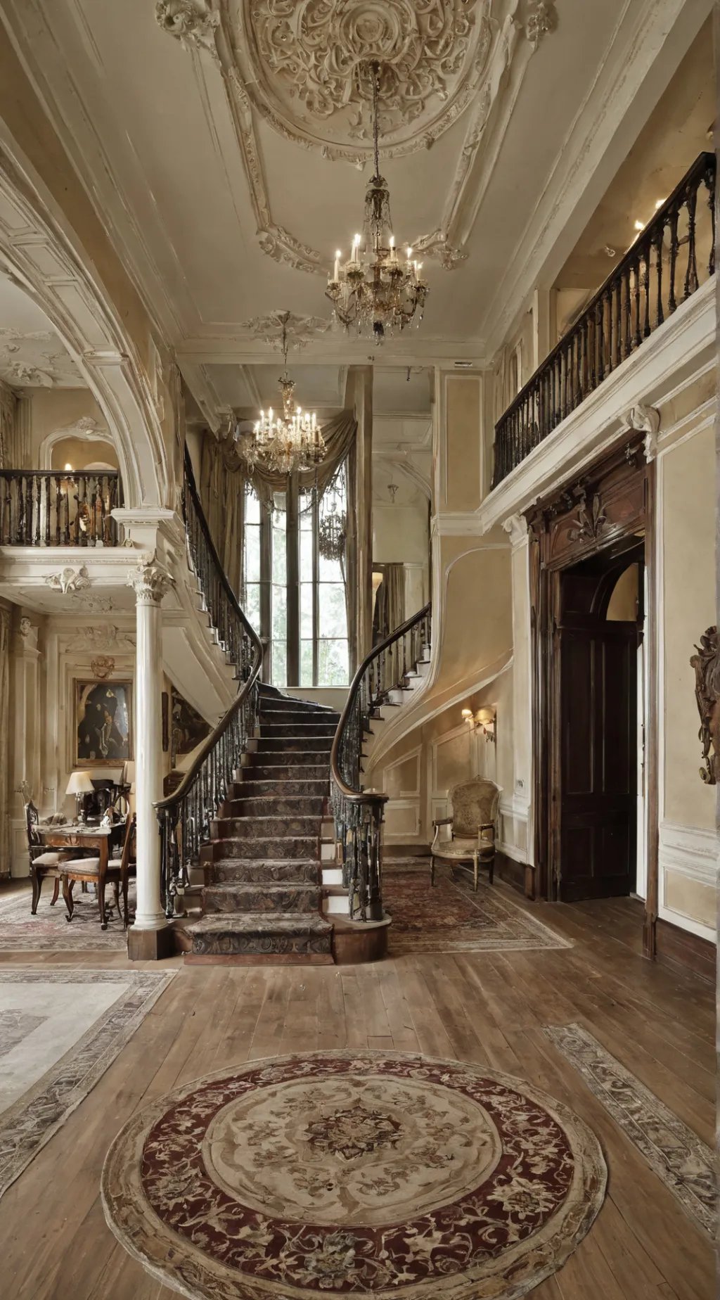 ai character: billionaire family background