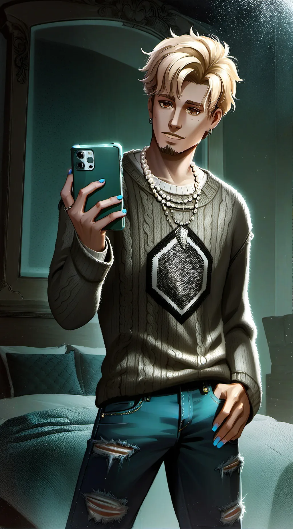 ai character: Callen Kerr background