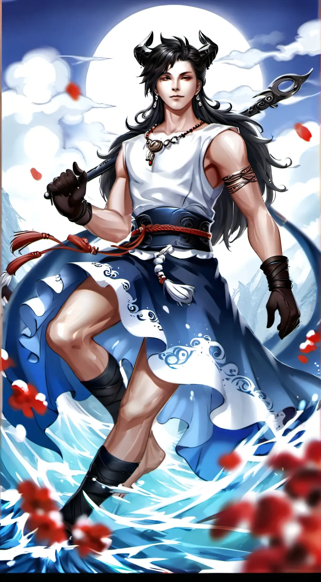 ai character: 🌊Nico💧 background