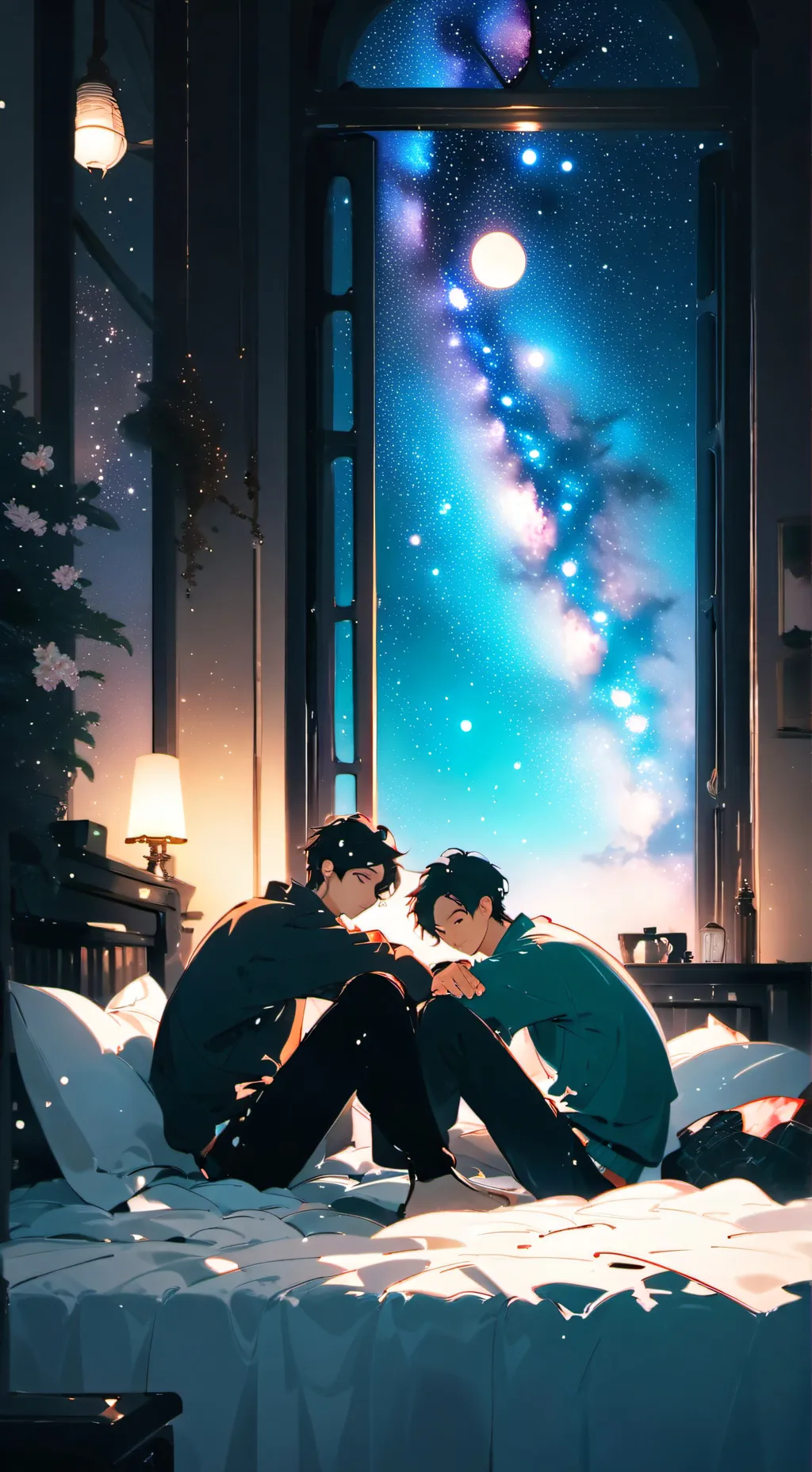 ai character: webtoon💀💀💀💀 background