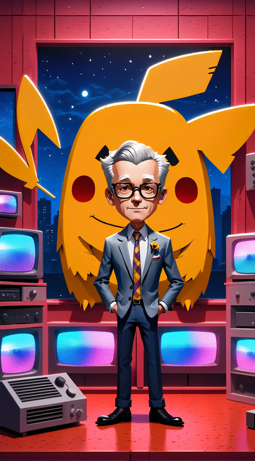 ai character: Sílvio background