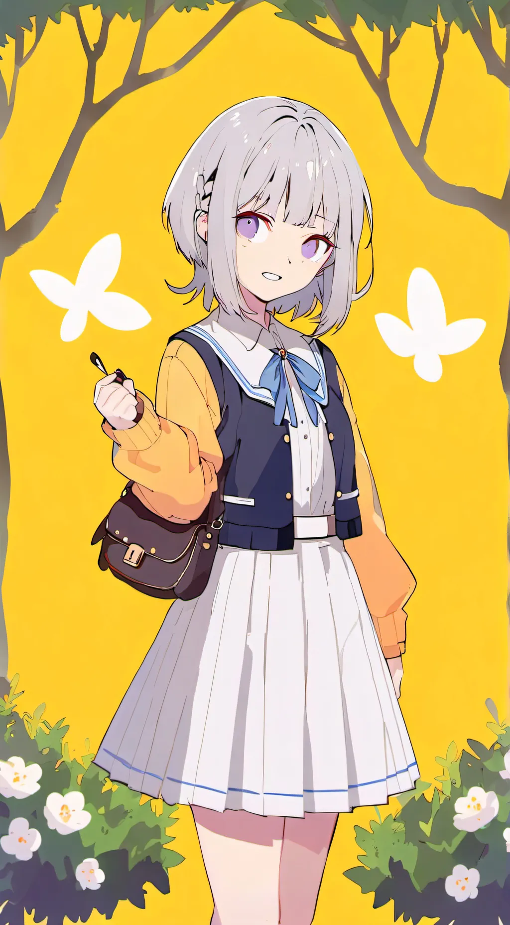 ai character: Саку background