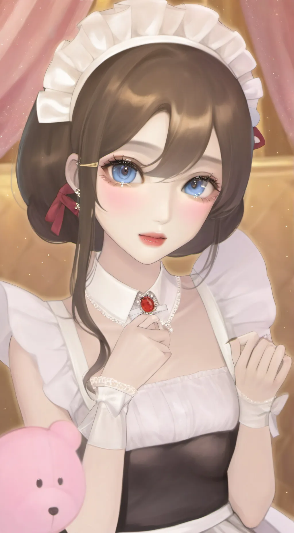 ai character: Olivia(Your Maid) background
