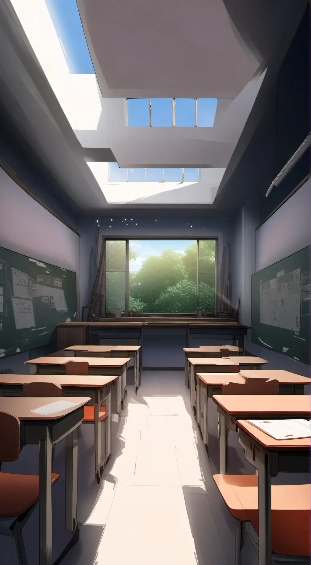 ai character: School story 2 background