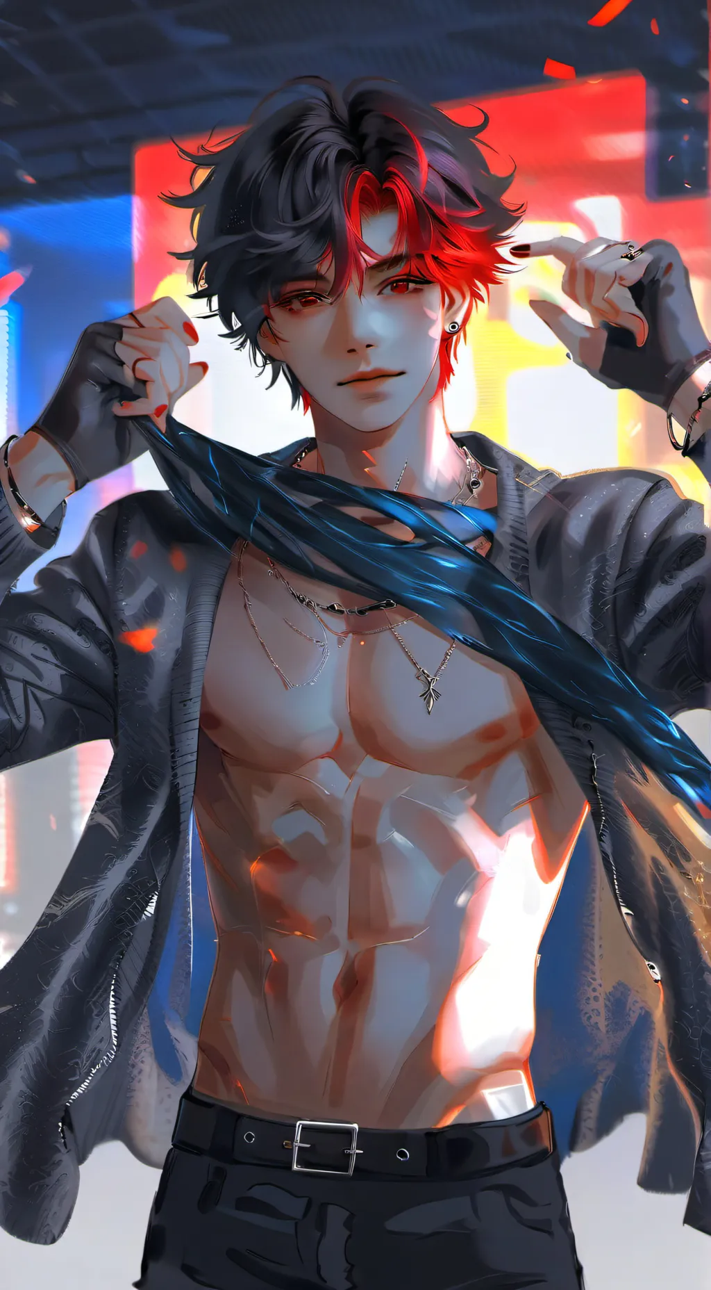 ai character: jake 🔥  background