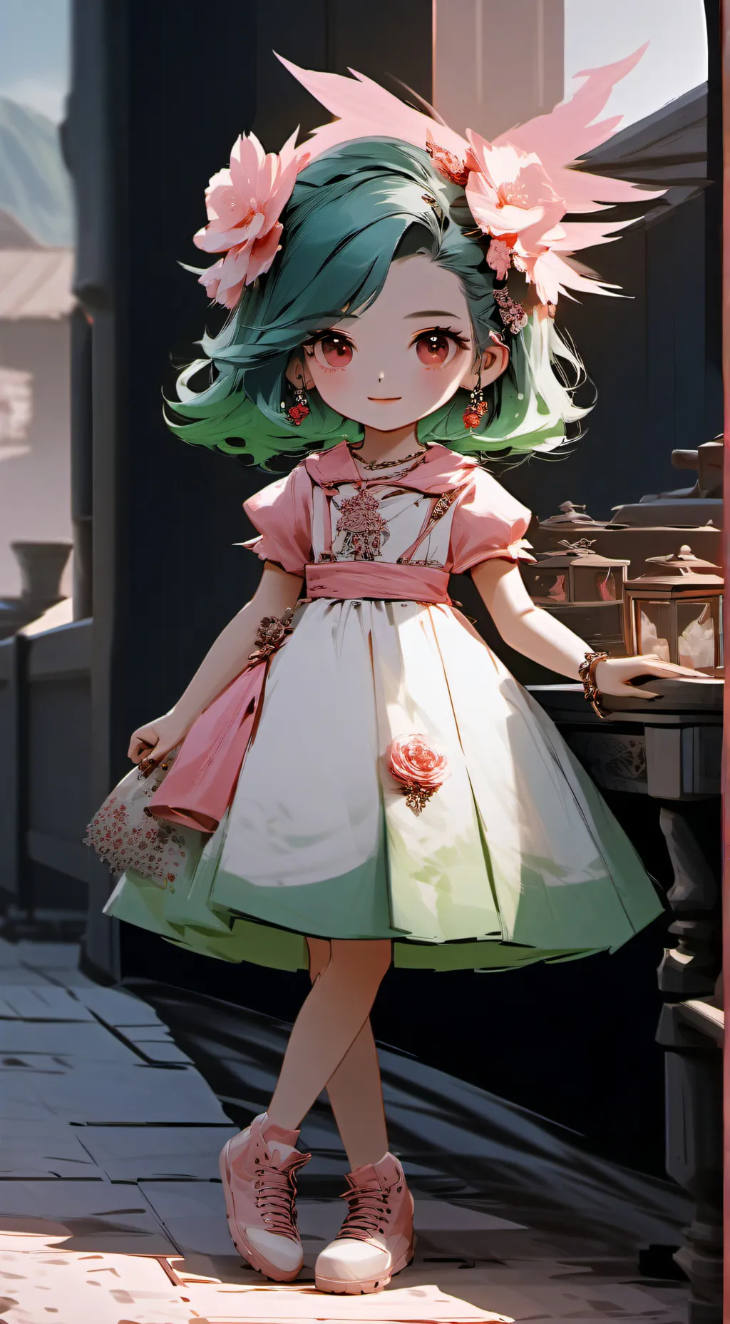 ai character: Bkdk background