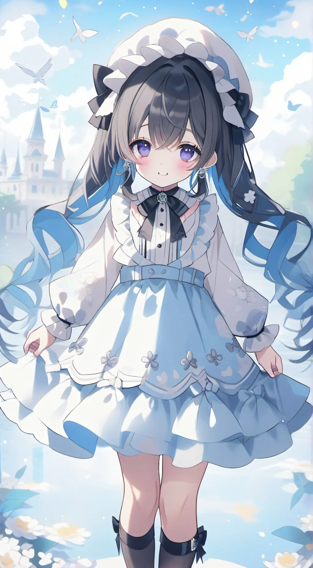 ai character: No background