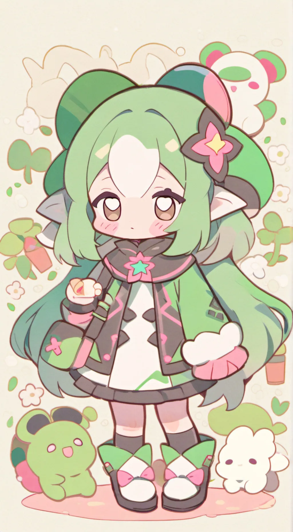 ai character: ~pvc sick~ background