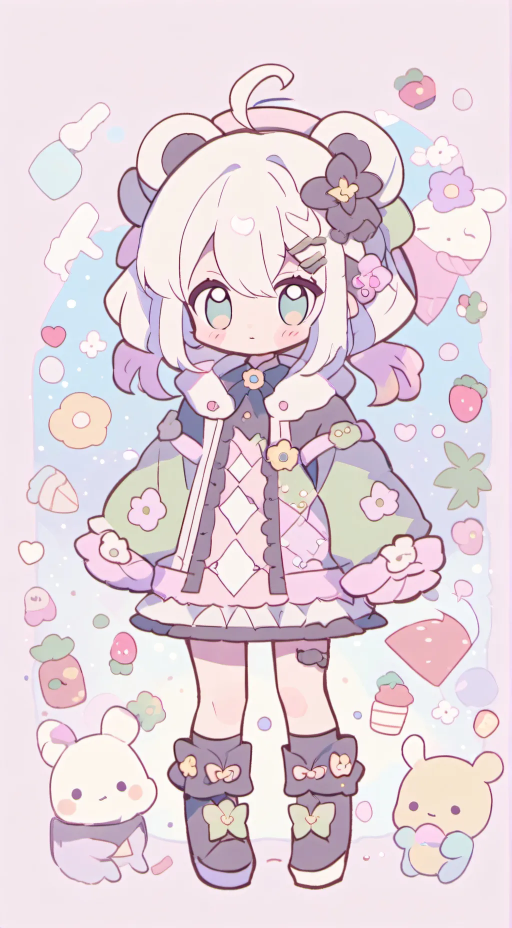 ai character: mha background