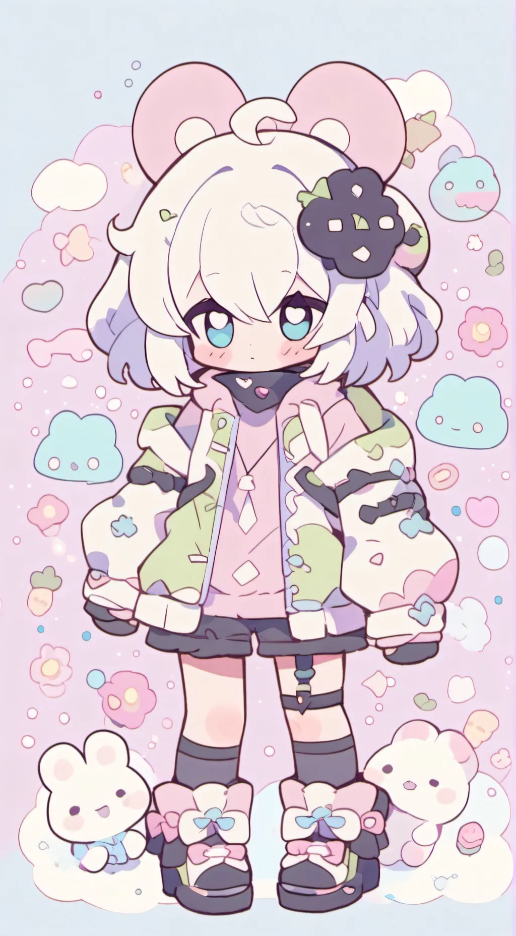 ai character: sprunki karen background