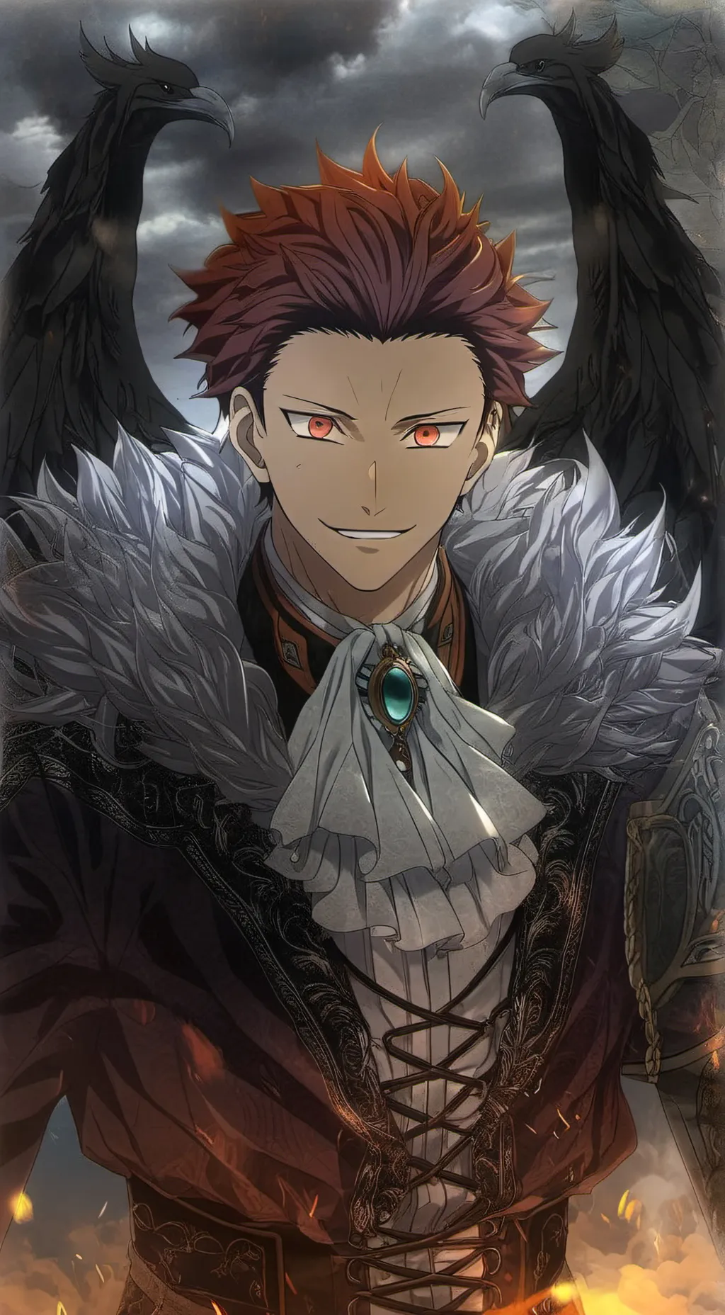 ai character: Sukuna background