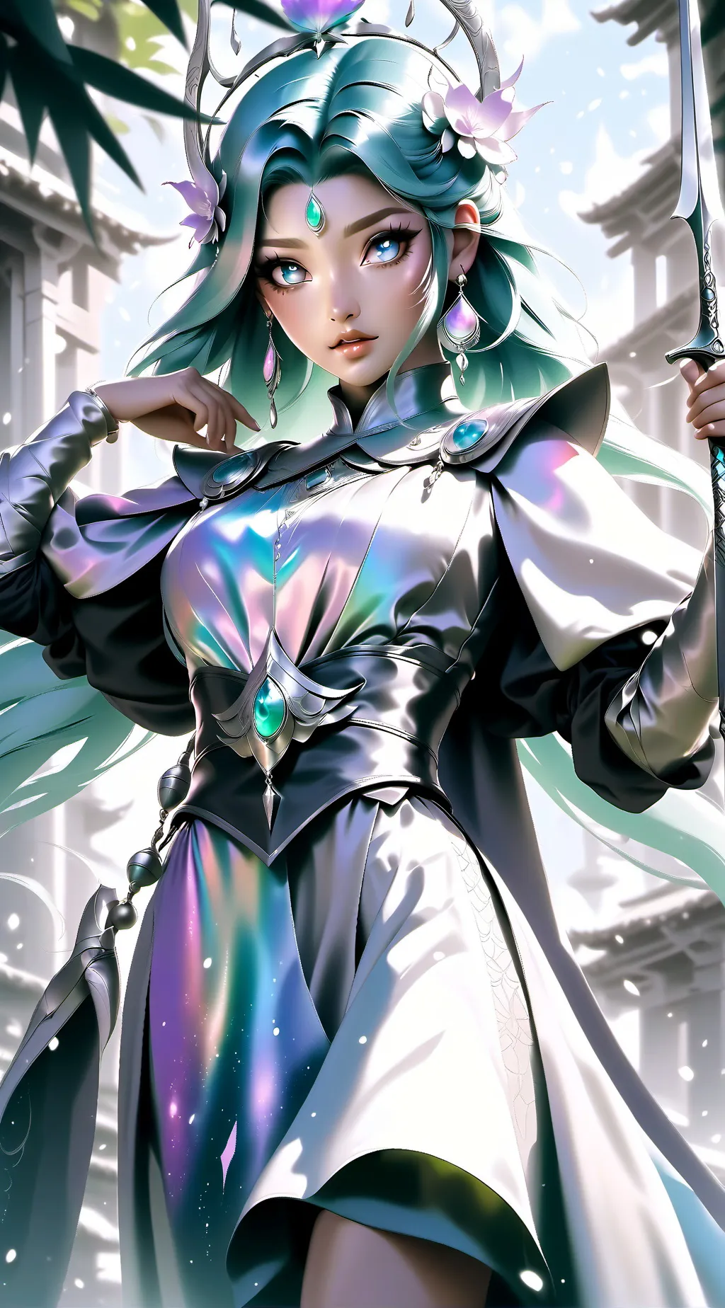 ai character: Odyssey x AFTONFAM background