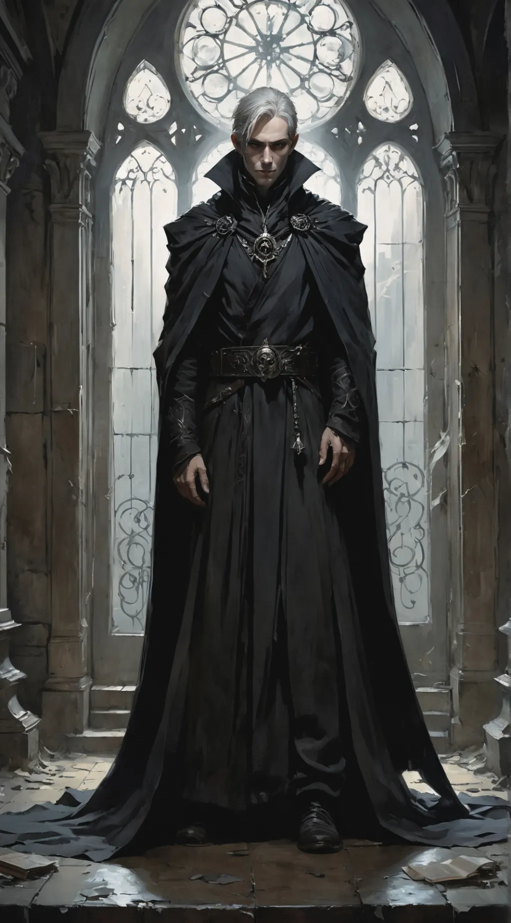 ai character: Lucien background